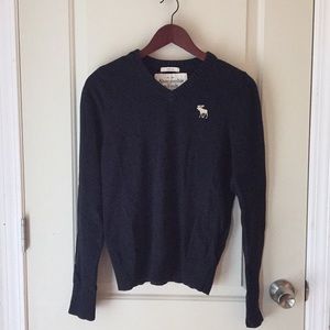 Abercrombie & Finch Men’s muscle sweater navy